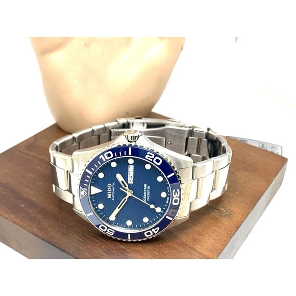 Mido Men's Watch M0424301104100 Ocean Star Swiss Automatic Day Date Steel 42.5mm - Picture 8 of 14